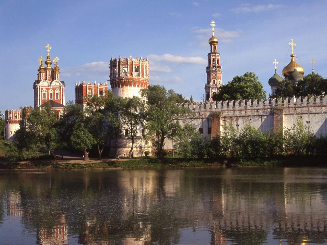 обои Novodevichy Convent, Moscow, Russia фото