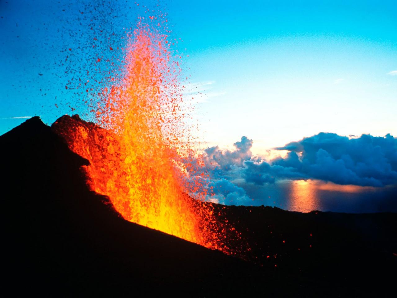 обои Piton de la Fournaise, Reunion Island фото