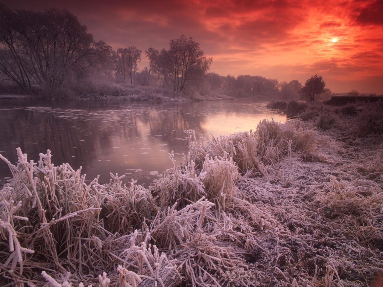 обои River Avon, Great Britain фото