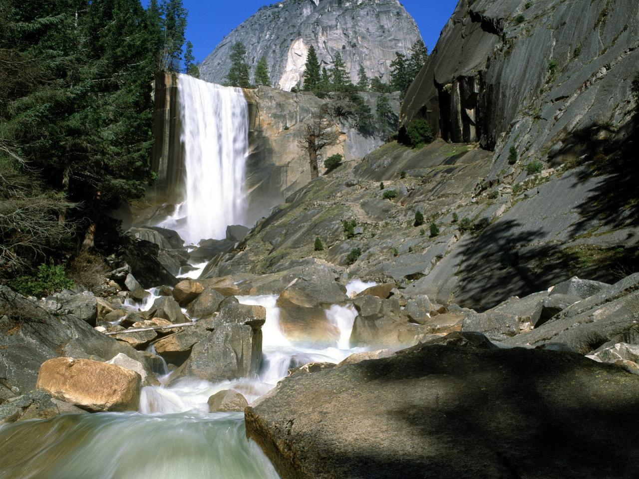 обои Vernal Falls фото