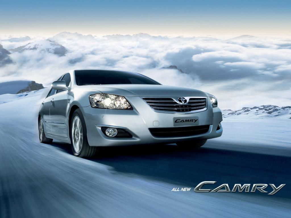 обои Toyota camry silver фото