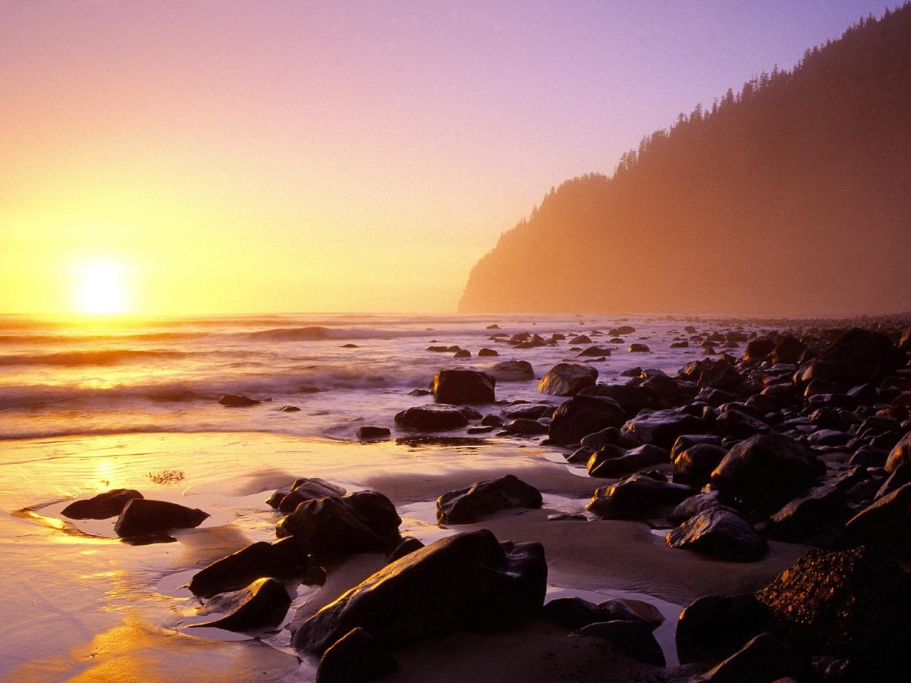 обои South Beach, Cape Lookout State Park, Oregon фото