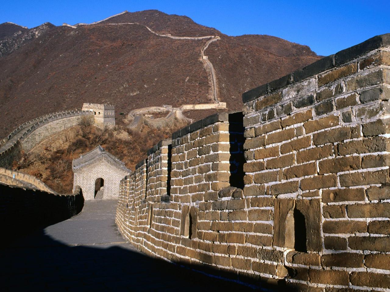 обои The Great Wall, Mutianyu, Beijing, China фото