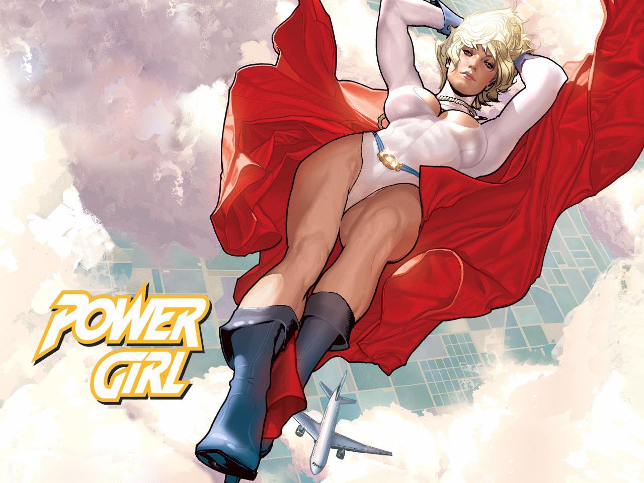 обои Power Girl фото