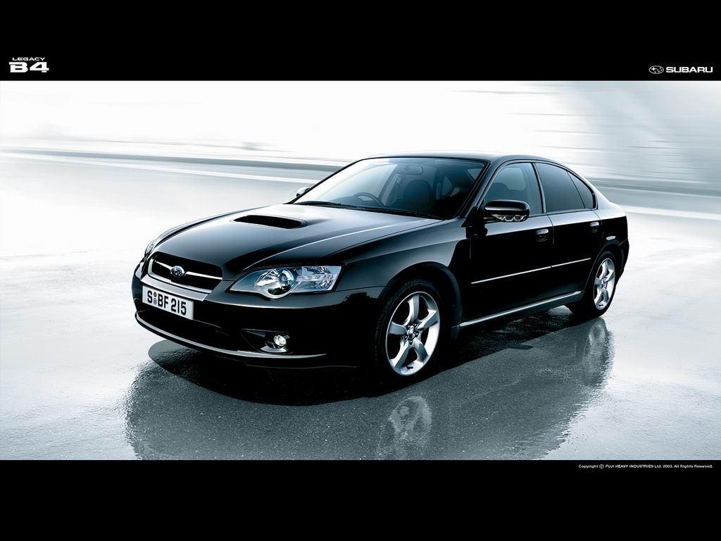 обои Subaru Legacy black фото