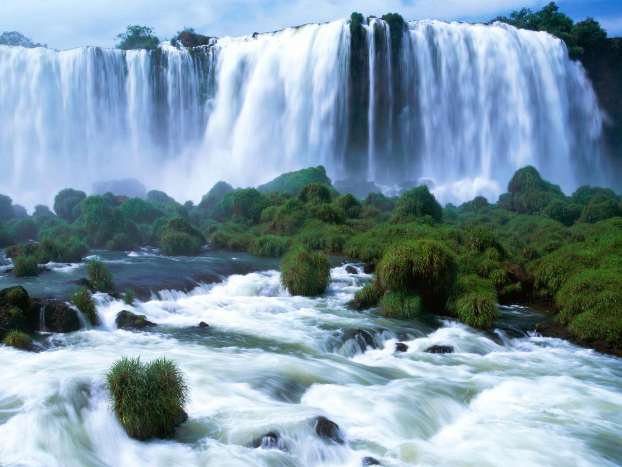 обои Iguassu Falls, Brazil фото