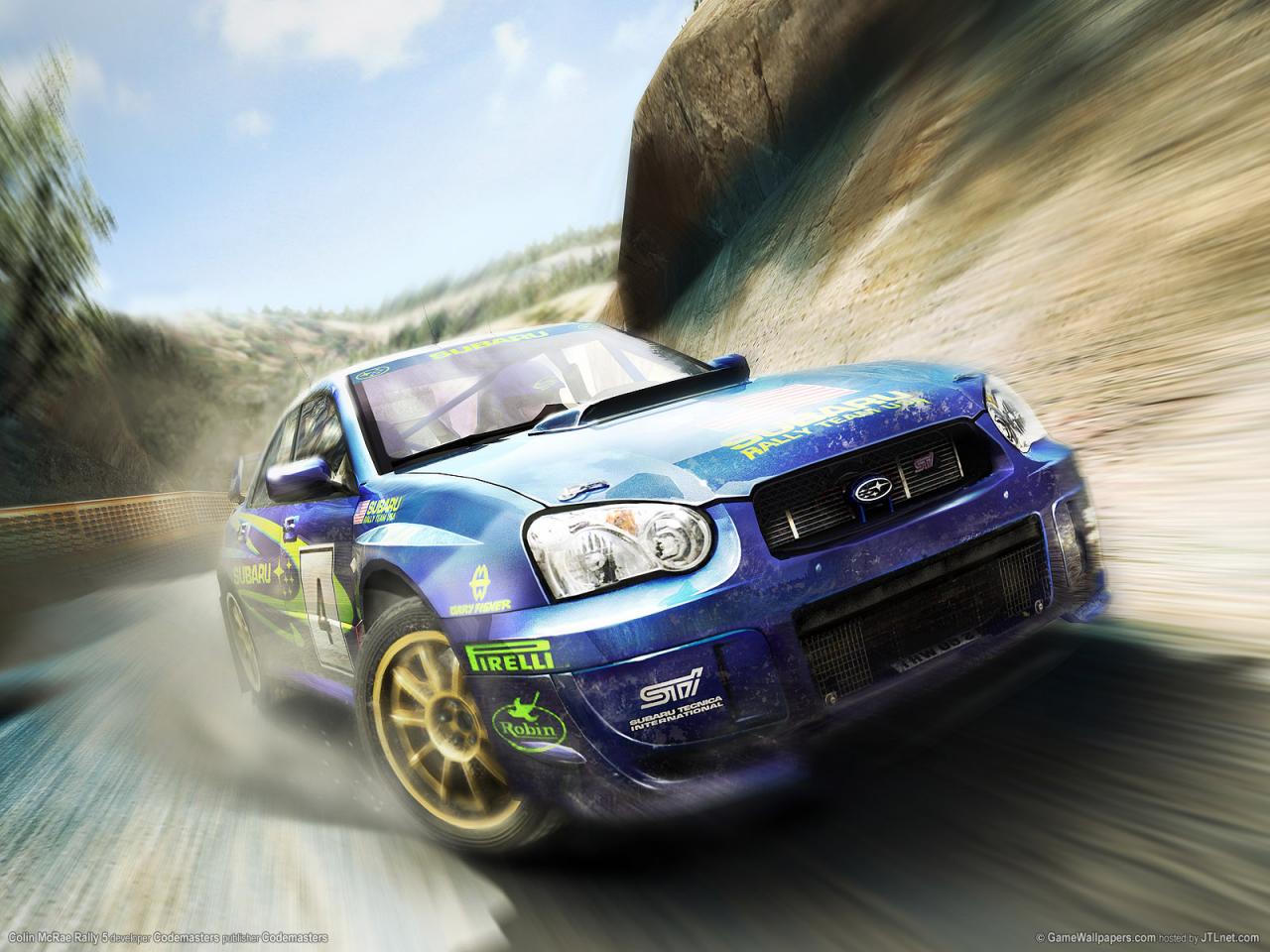 обои Colin McRae Rally 5 - Subaru Impreza фото