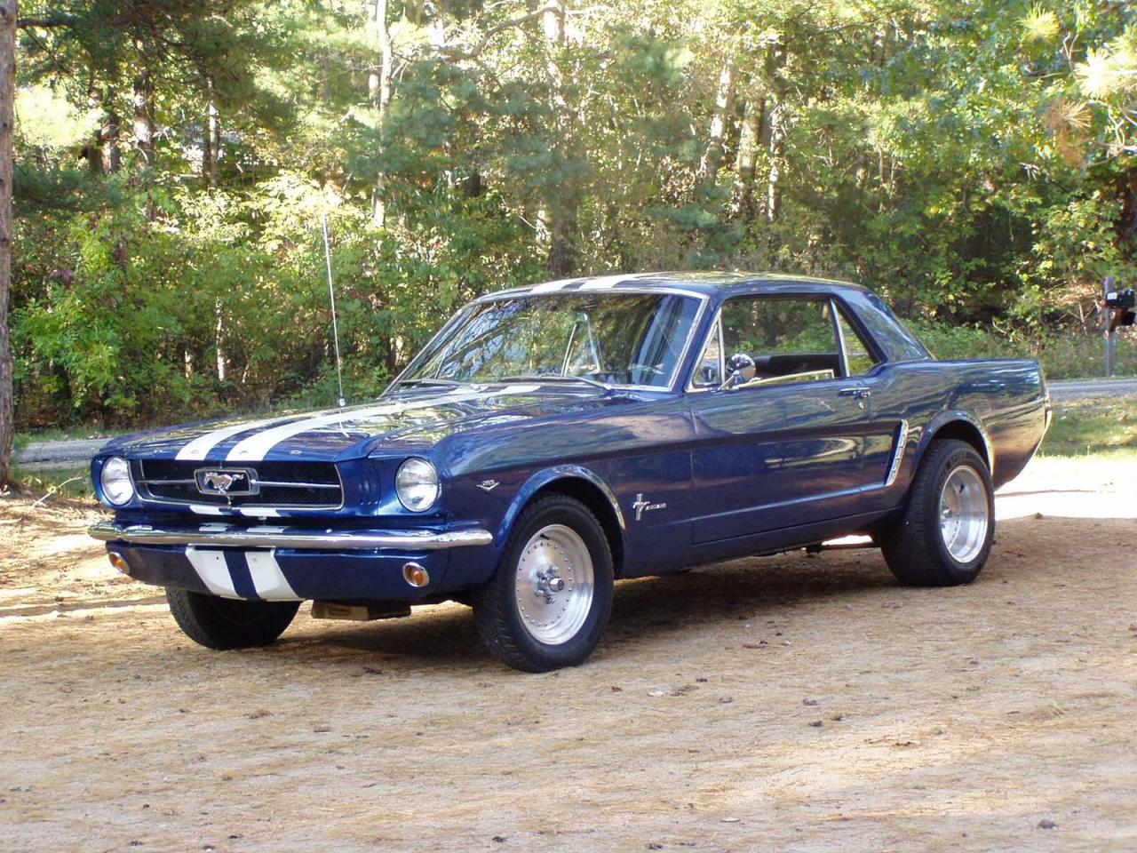 обои Ford Mustang 1966 фото