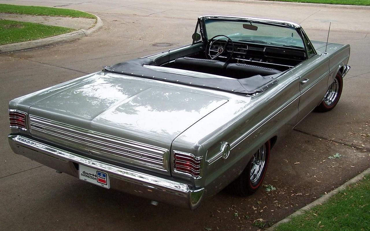 обои Plymouth Belvedere 1966 вид сзади фото