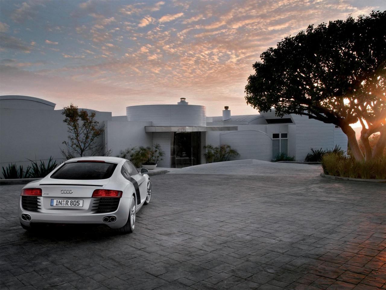 обои Audi R8 Landscape фото