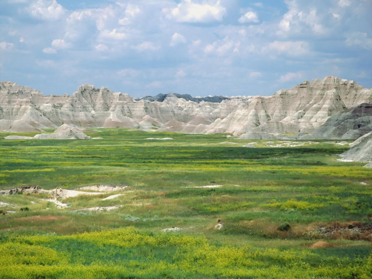 обои Badlands National Park, South Dakota фото