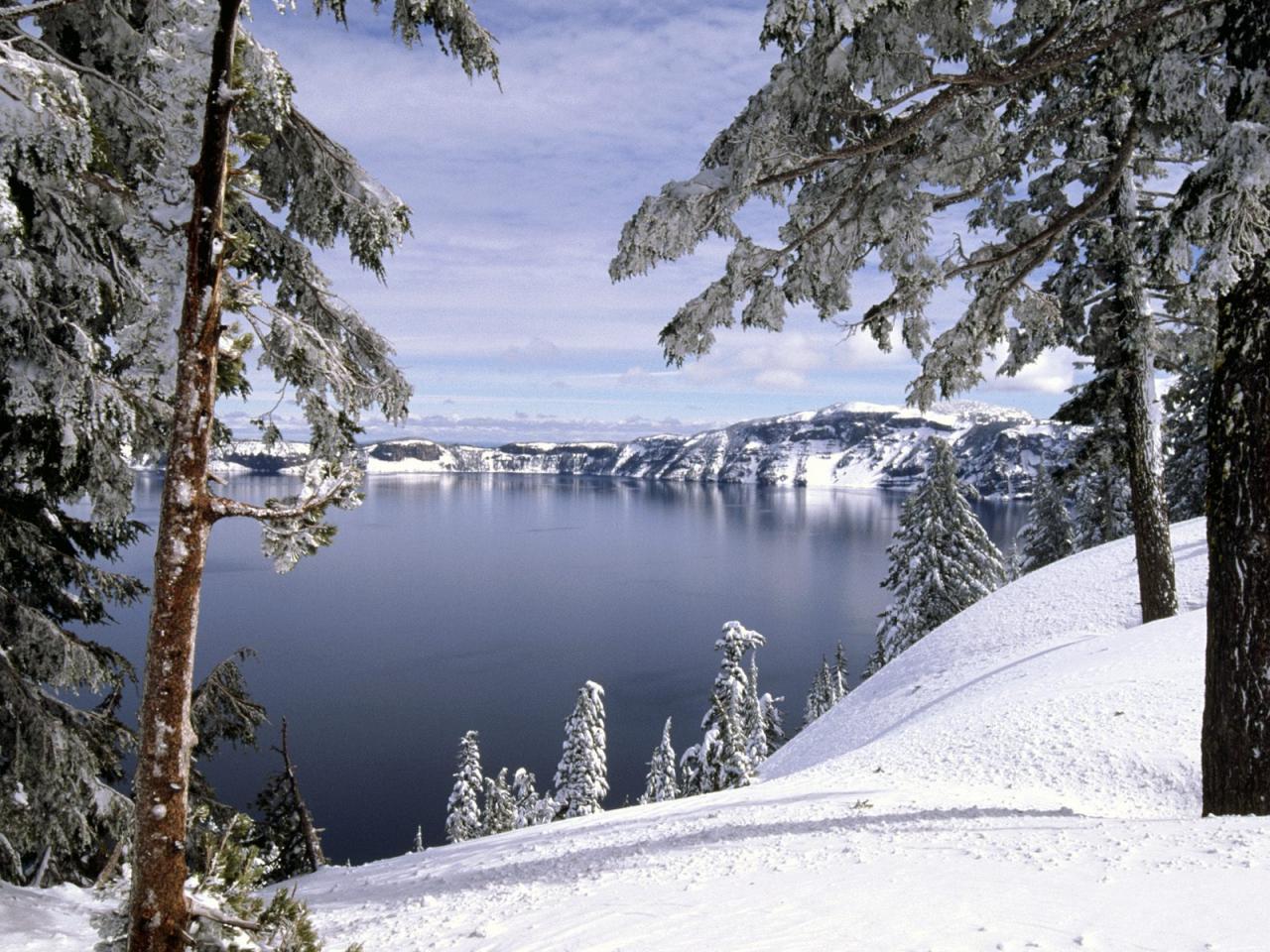 обои Crater Lake National Park, Oregon фото