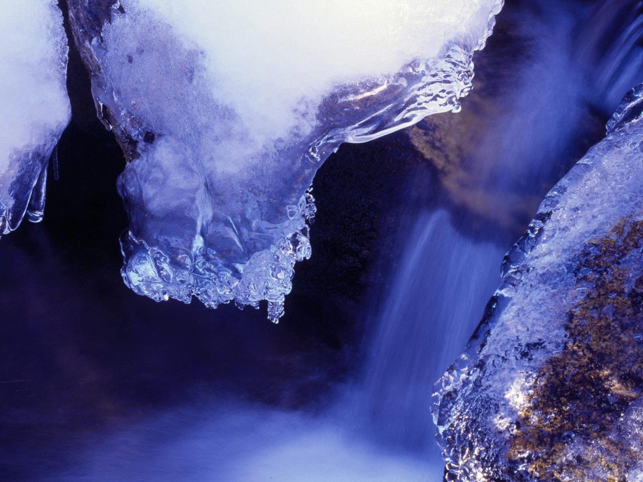 обои Icy Waters, Hoover Wilderness, California фото