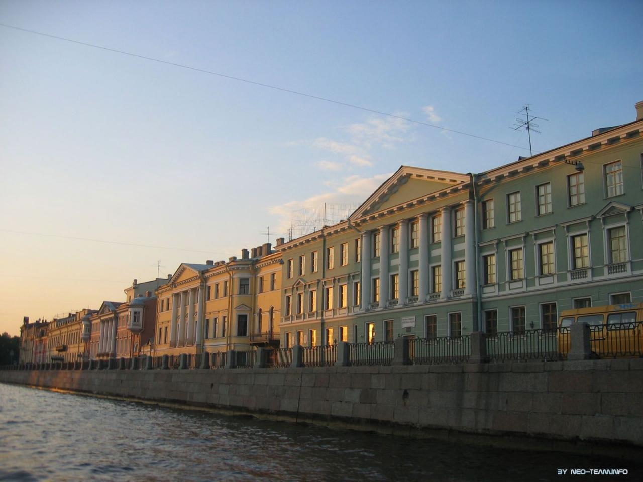 обои Набережная в городе фото