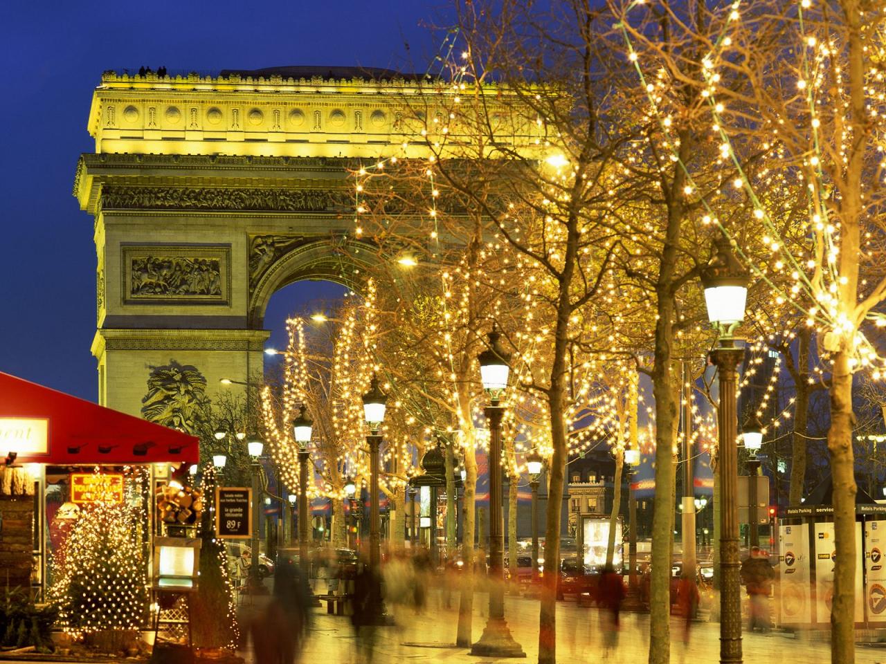 обои Arc de Triomphe, Paris, France фото