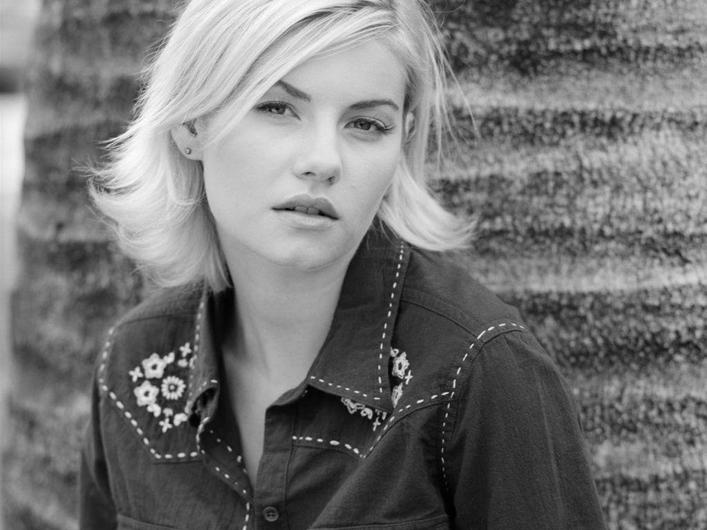 обои Элиша Катберт (Elisha Cuthbert) монохром фото