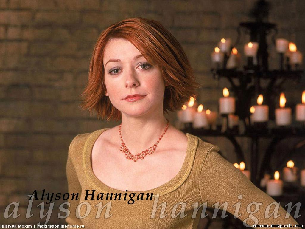 обои Alyson Hannigan фото