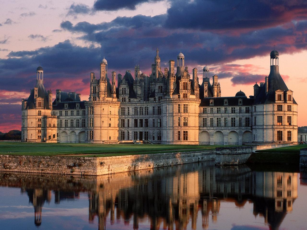 обои Chateau de Chambord, France фото