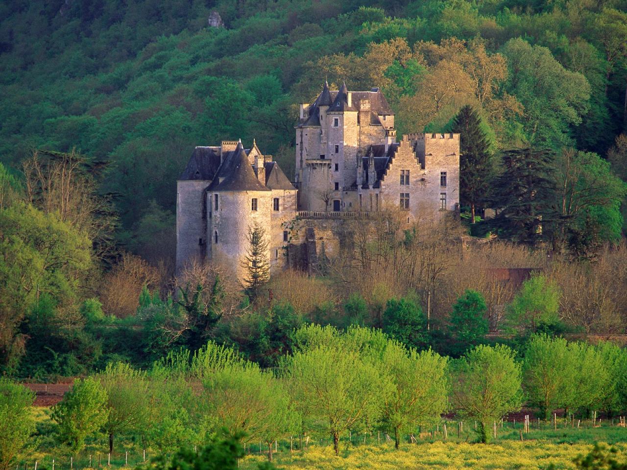 обои Fayrac Manor, Beynac, France фото