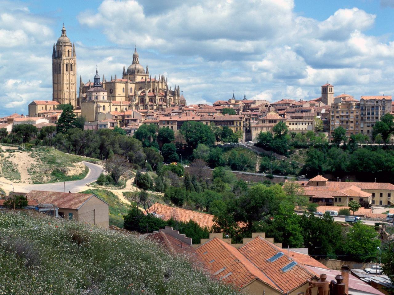 обои Segovia, Spain фото