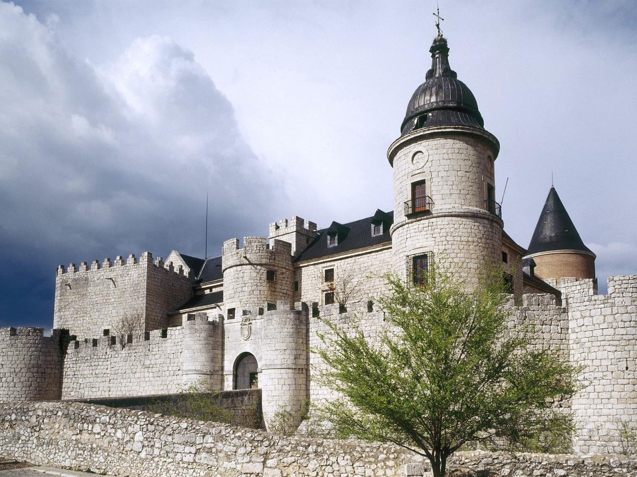 обои Simancas Castle, Castilla y Leon, Spain фото