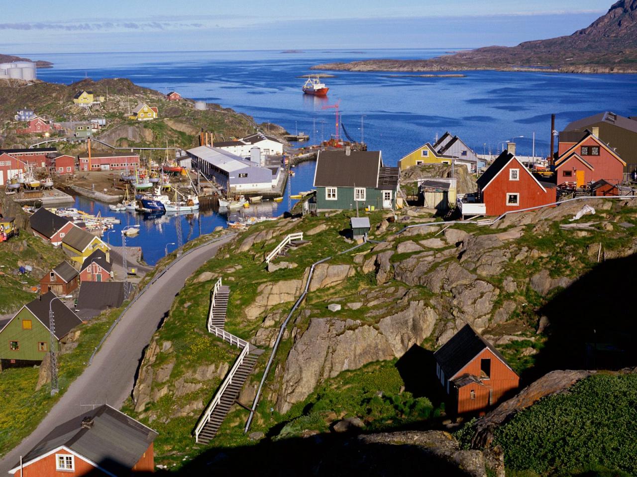 обои Sisimiut, Greenland фото