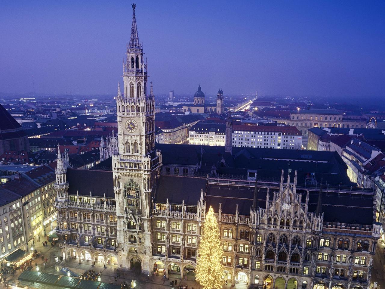 обои New Town Hall, Munich, Germany фото