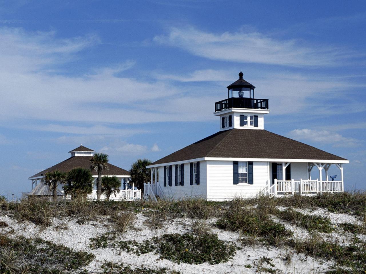 обои Old Port Boca Grande Lighthouse, Florida фото