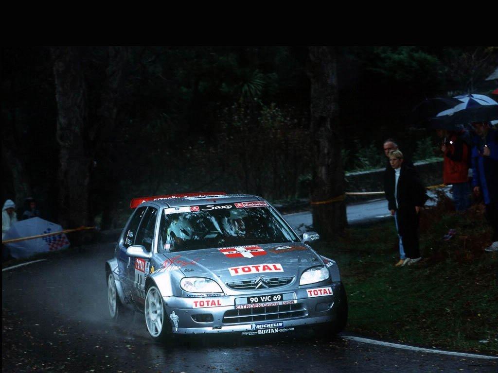 обои Citroen Saxo WRC фото