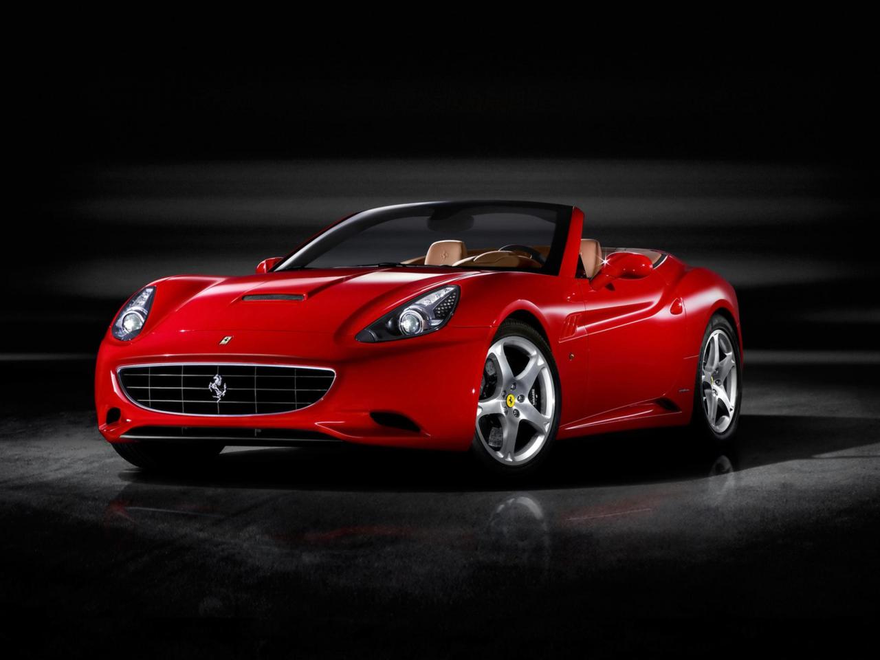 обои Ferrari california с переди с боку фото