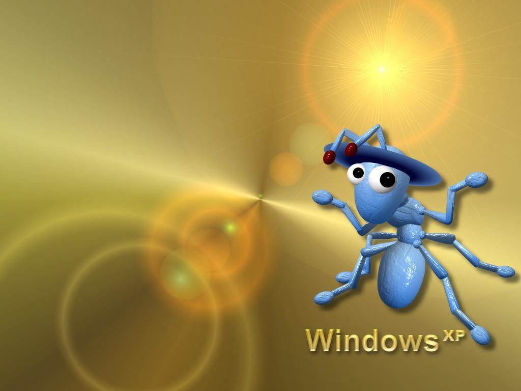 обои Windows XP Ant фото