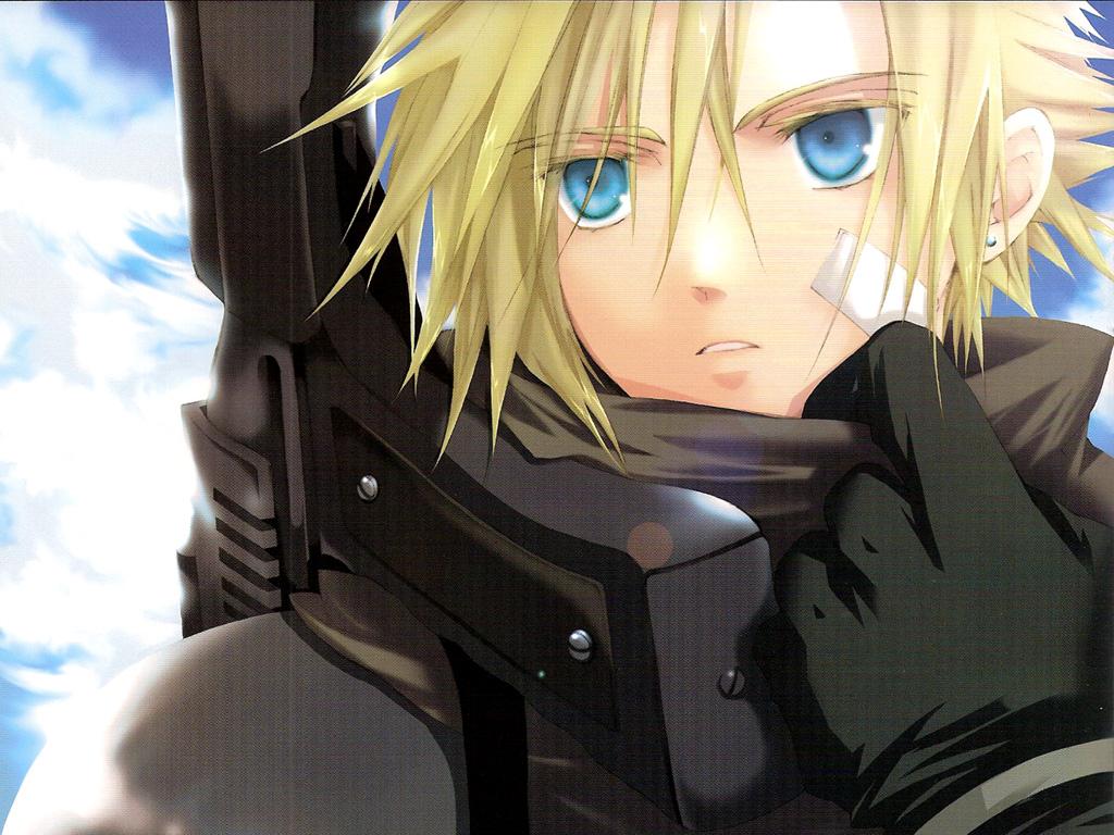 обои Final fantasy vii cloud strife фото