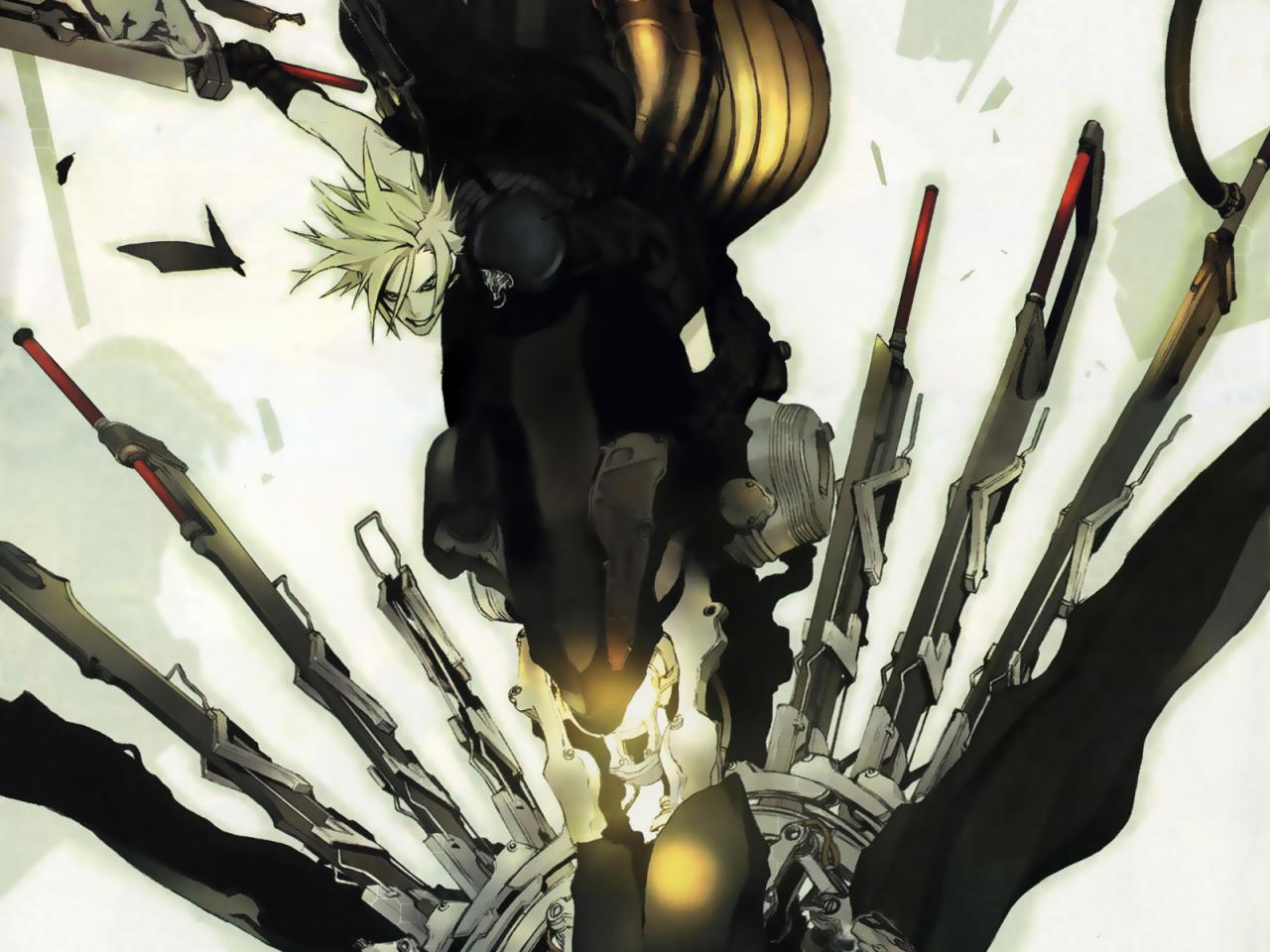 обои Final fantasy vii advent children vii фото