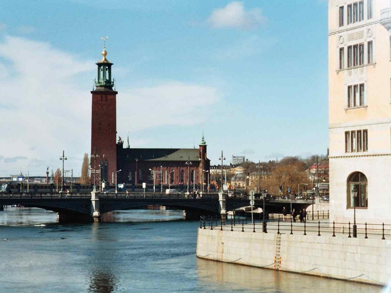 обои Stockholm City Hall фото