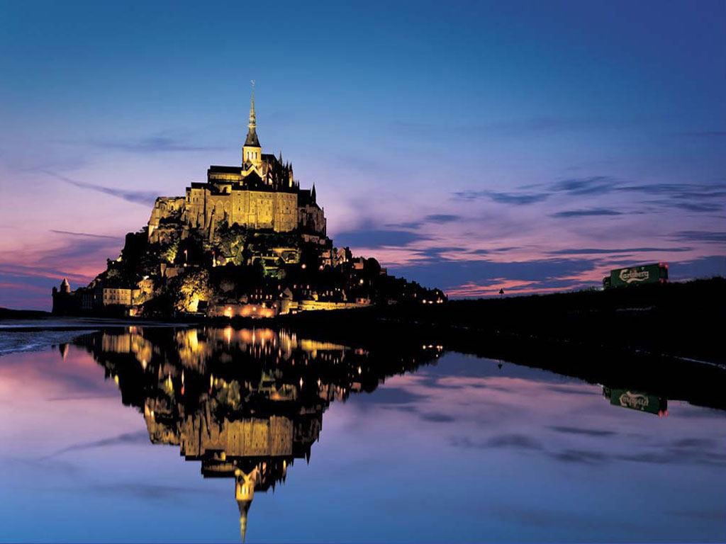 обои Mont Saint Michel, France фото