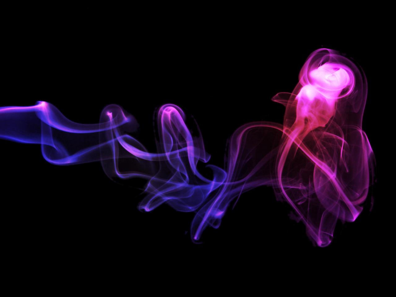 обои Varicoloured smoke фото