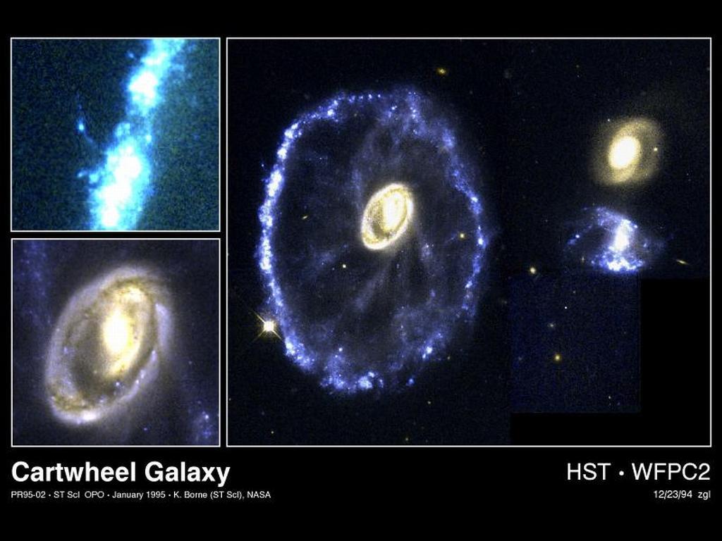 обои Cartwheel galaxy фото