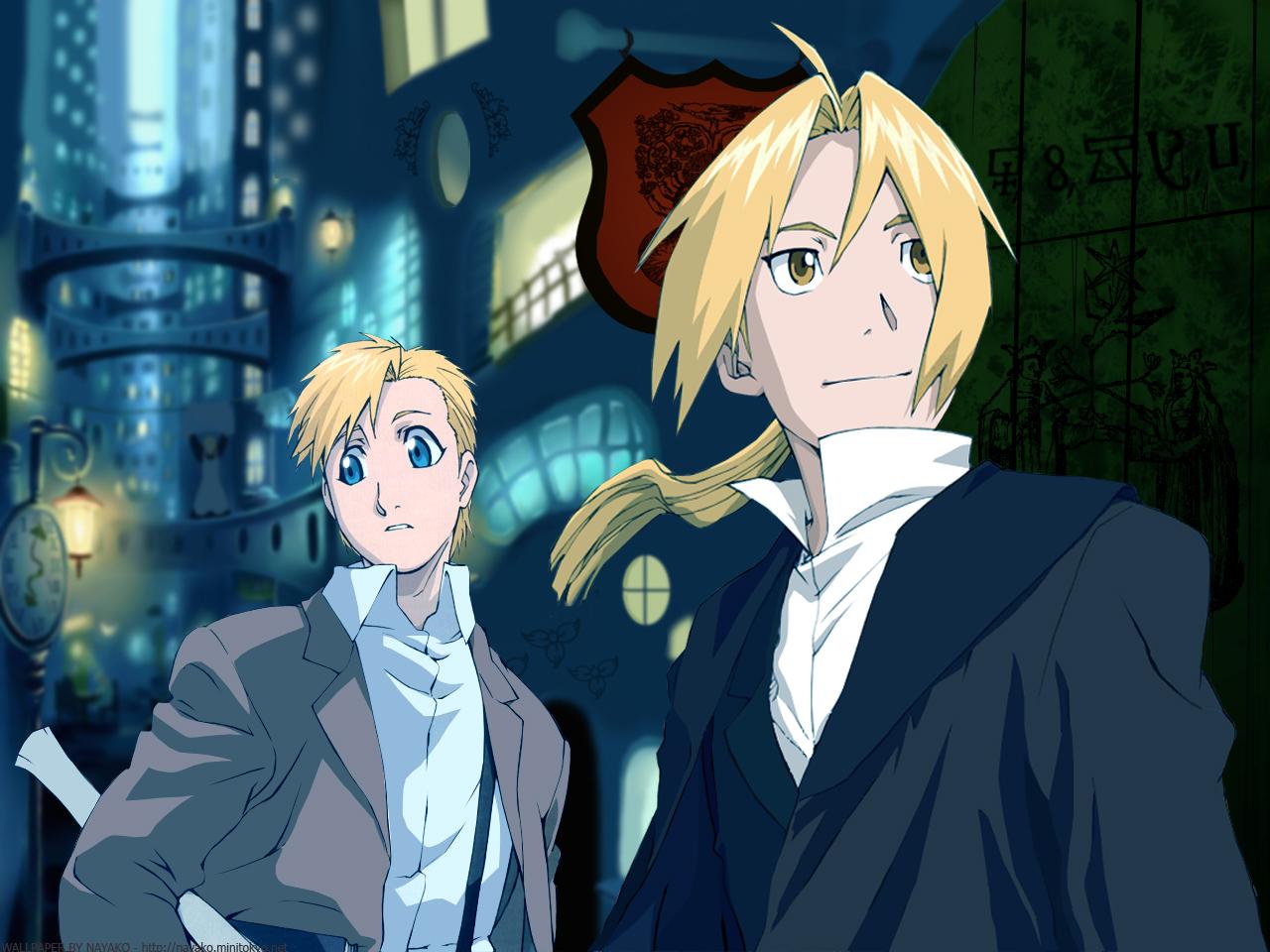 обои Fullmetal alchemist blue easy фото