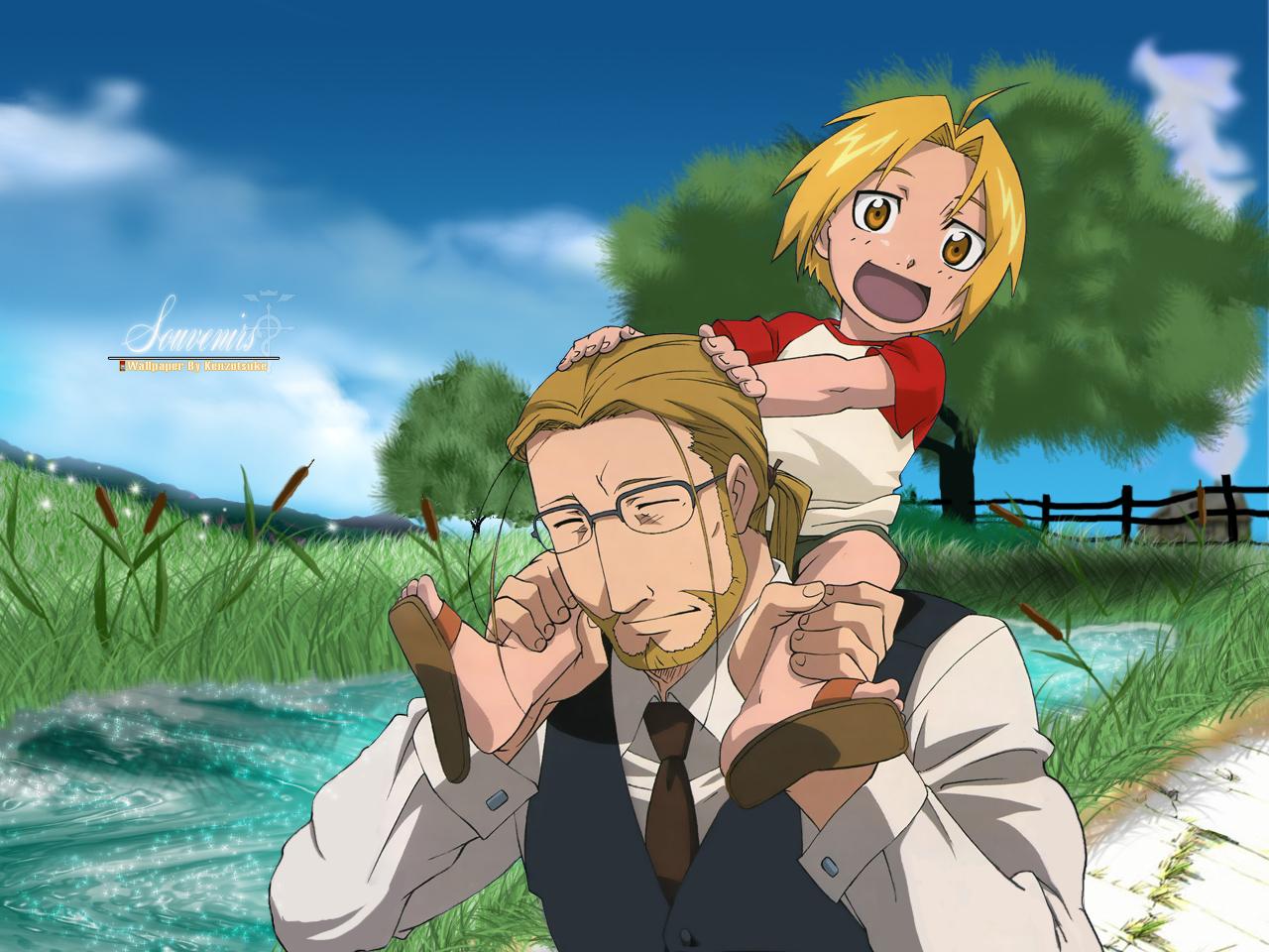 обои Fullmetal alchemist kids smile фото