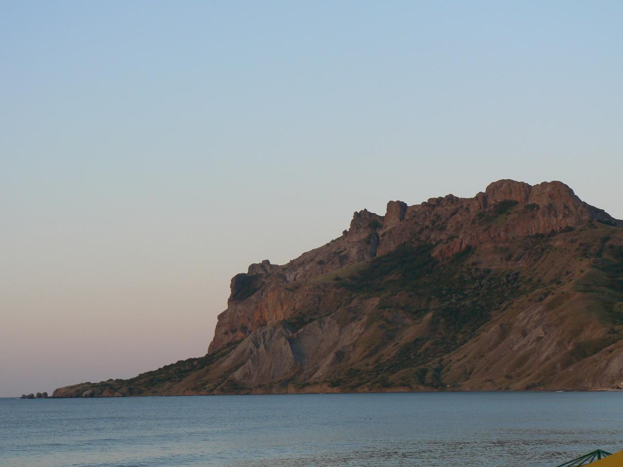 обои Гора Кара-Даг вид с моря фото