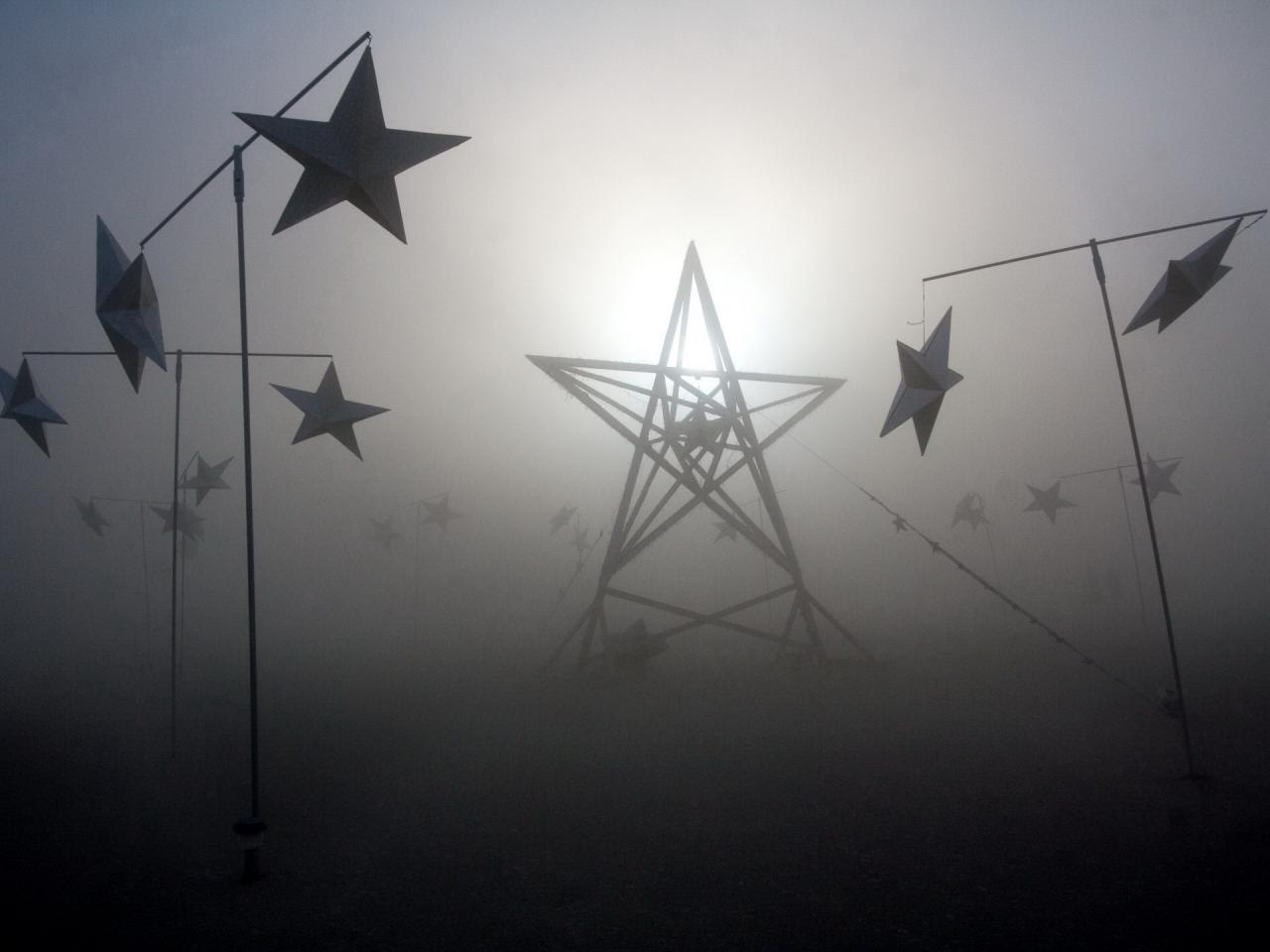 обои Звезды в тумане фото