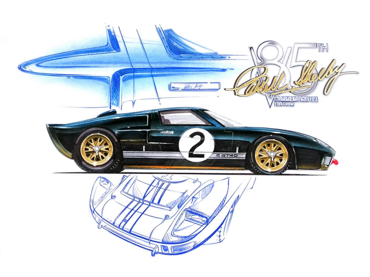 обои Shelby GT40 фото