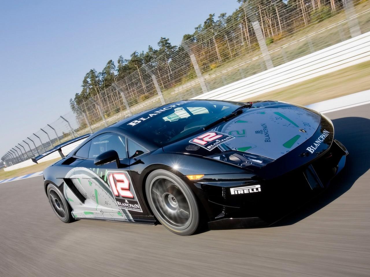обои Lamborghini Blancpain-Super фото
