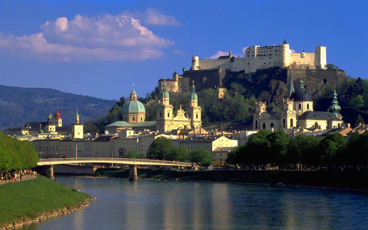обои Baroque Architecture Salzburg фото