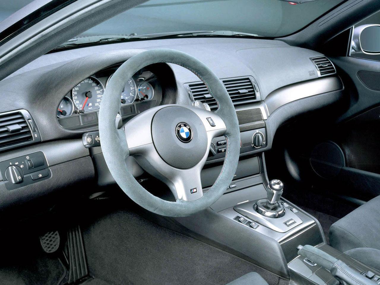 обои BMW M3 CSL интерьер фото