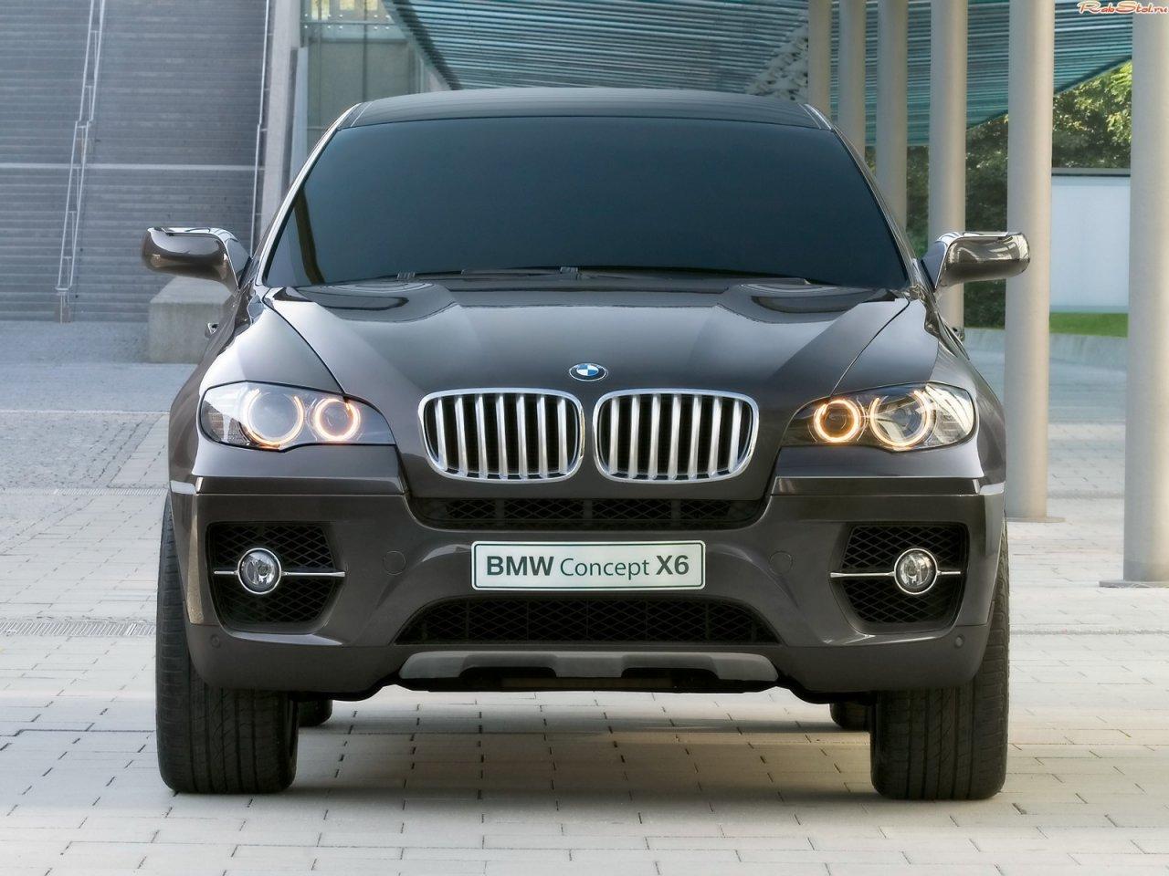 обои BMW X6 спереди фото