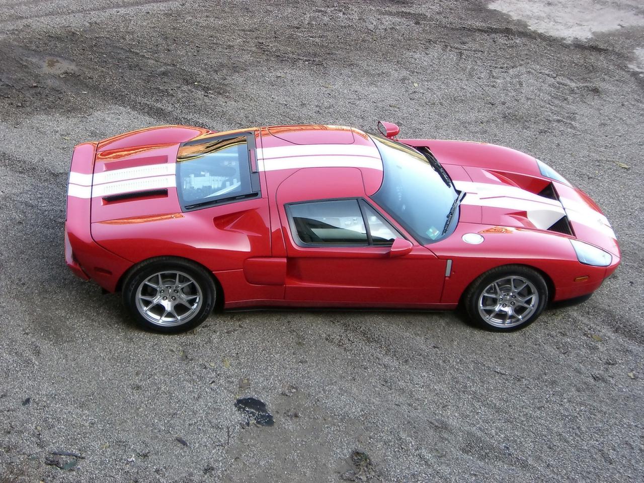 обои Ford GT red фото
