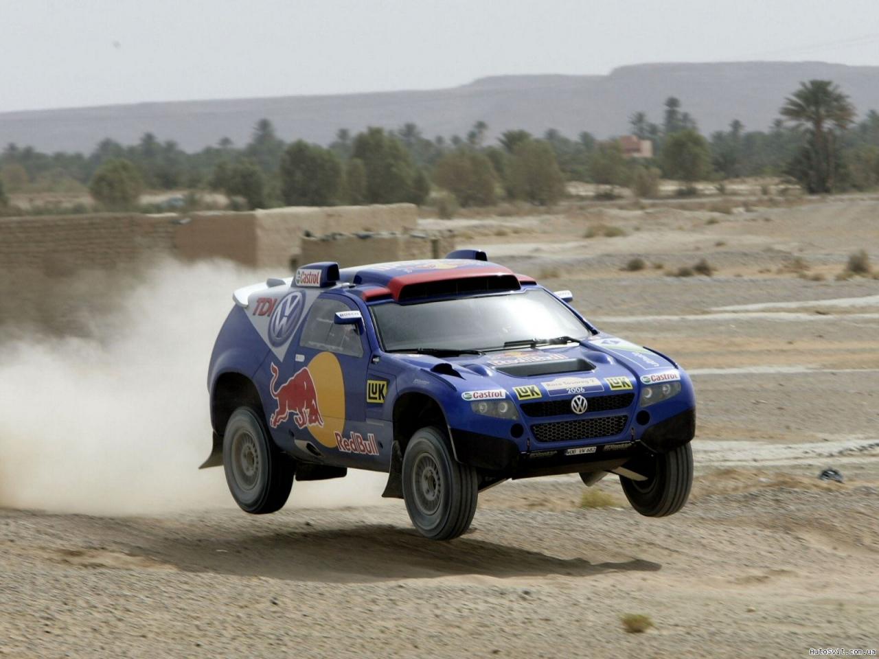 обои Volkswagen Touareg Dakar 2006 фото