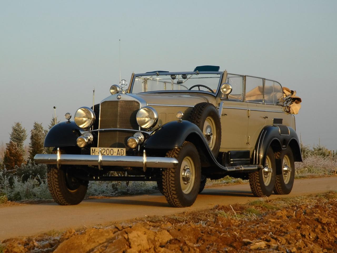 обои Mercedes-Benz G4 Offroader 1939 фото