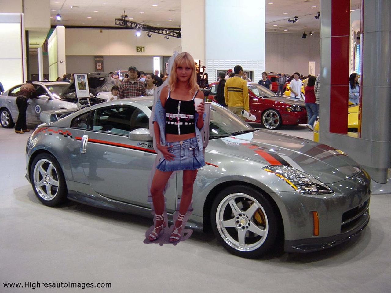 обои Nissan 350z (firelady) фото